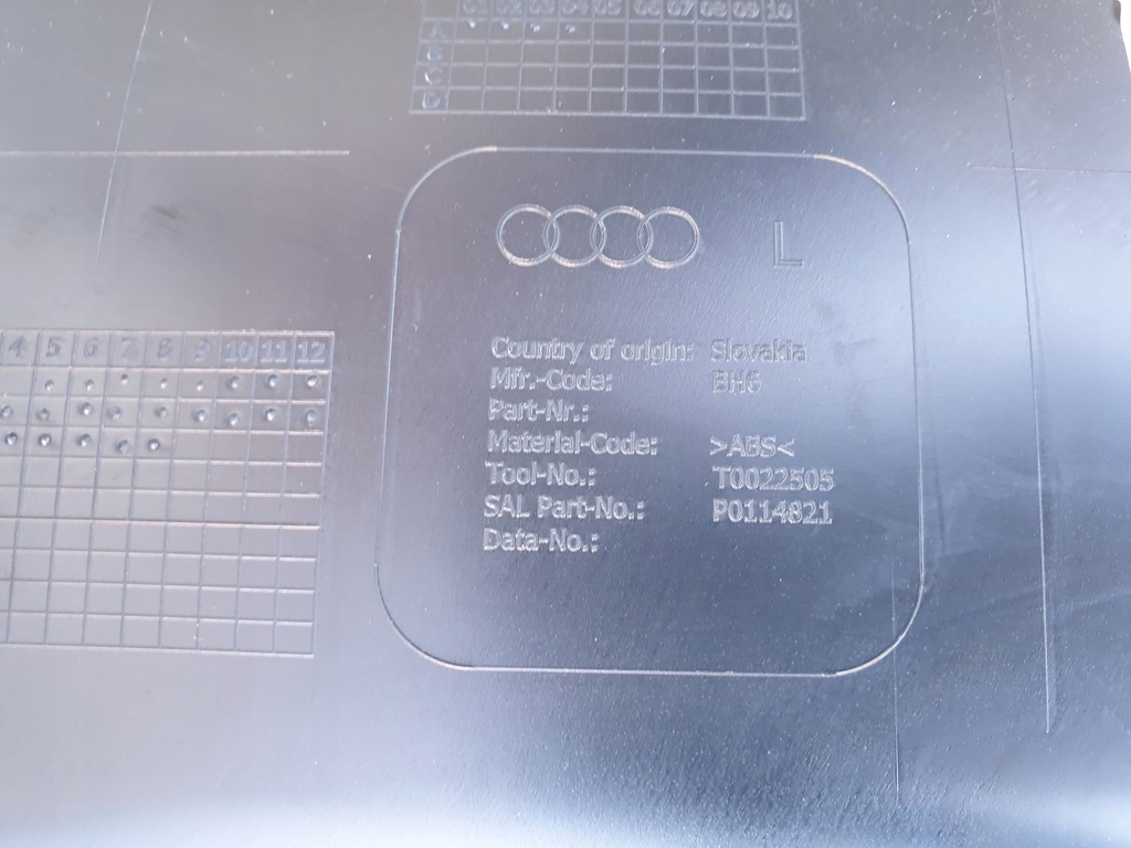 фото №10, Audi q7 4l обшивка обшивки оббивка двері задня задніх bose права ліва oryg