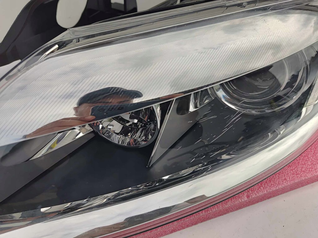 фото №9, Audi q7 i 4l лампа левая перед передняя ксенон 3567