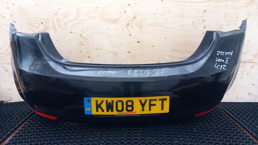 фото №1, Seat leon ii hb бампер задняя lc9z