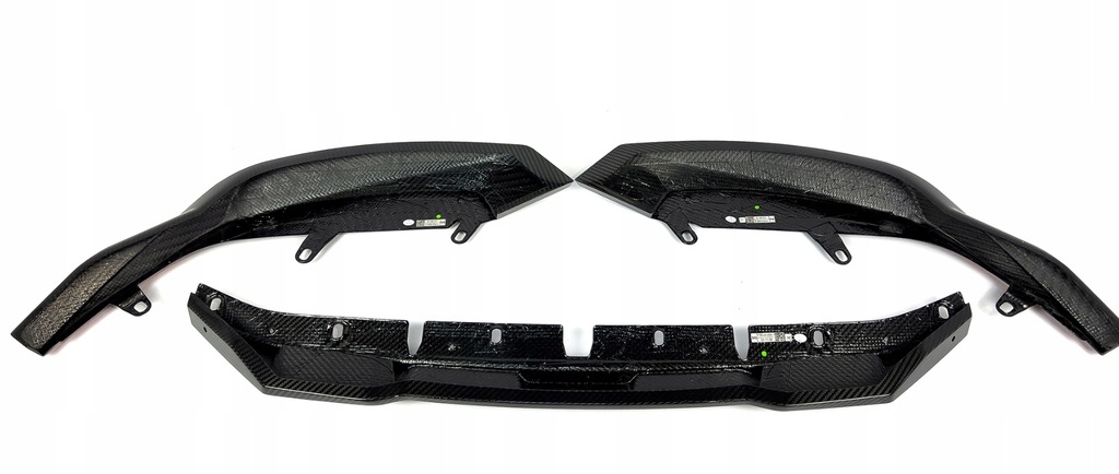 фото №11, Накладка бампера сплиттер перед спойлер bmw m2 g87 карбон mpakiet