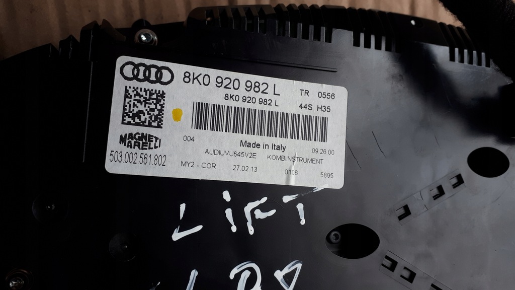 фото №6, S4 b8 lift счетчик приборная панель приборы 3.0 tfsi бензин