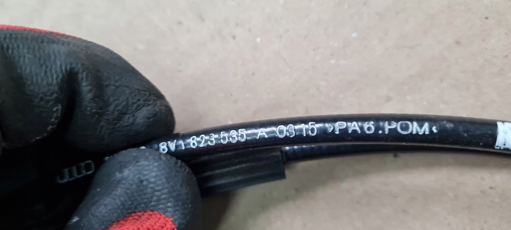 фото №6, S3 8v sedan a3 трос открывания капот кронштейн 8v1823535a 8t1923533