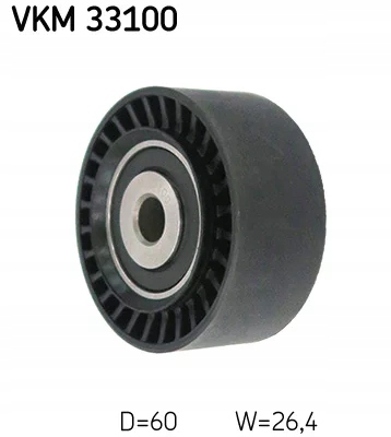 фото №15, Ролик напрямна ремінь багатореберний citroen berlingo, c1 ii, c3 aircross