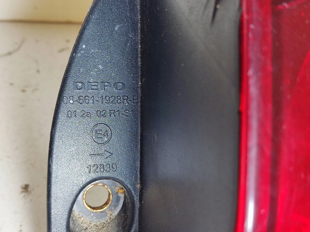 фото №9, Fiat croma 2007 задняя сторона правая лампа задняя