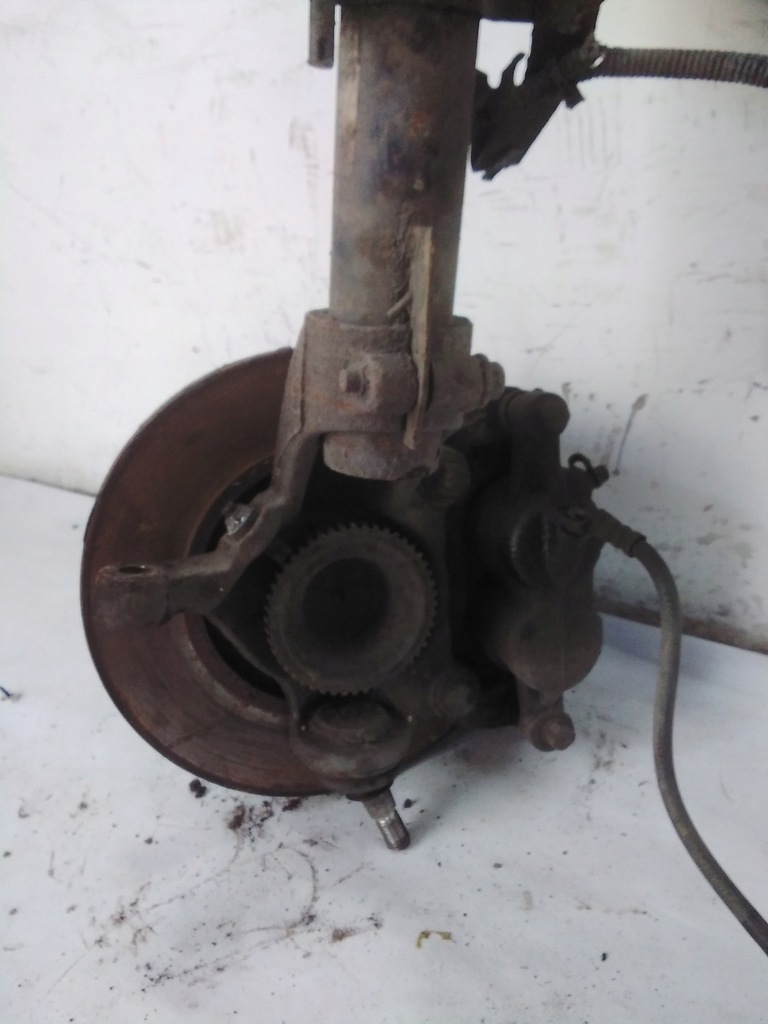 фото №4, 7176 ford transit mk7 поворотний кулак амортизатор лівий