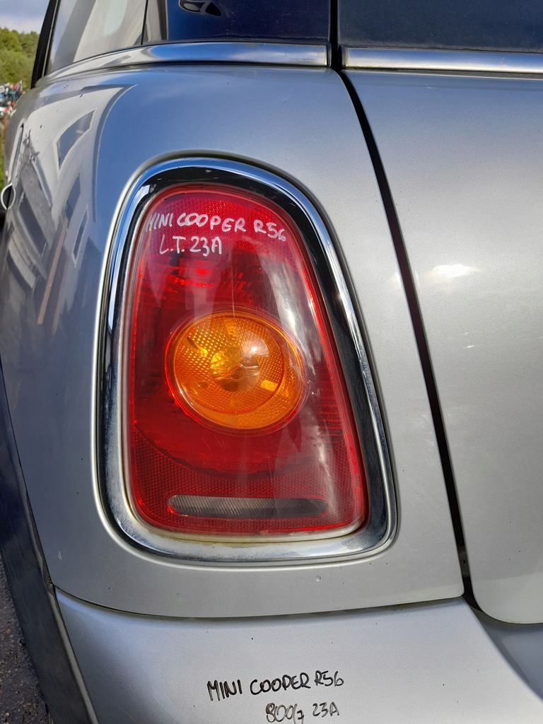 фото №5, Mini cooper r56 лампа лівий задня ліва задня рамка