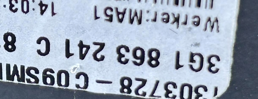 фото №12, Тунель середній підлокітник vw passat b8 14- 3g1863241c