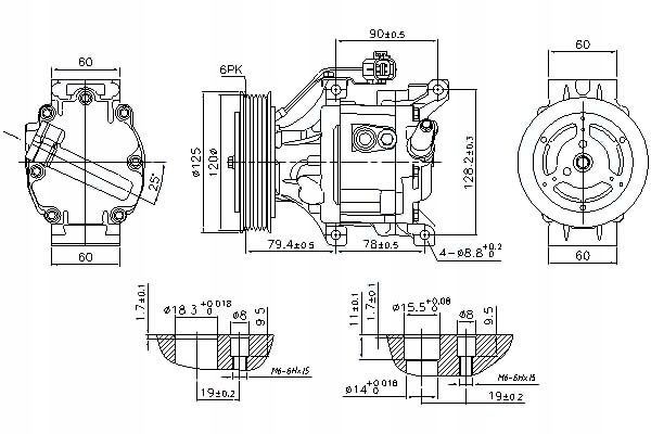 фото №13, Nissens компрессор кондиционера toyota corolla 01-