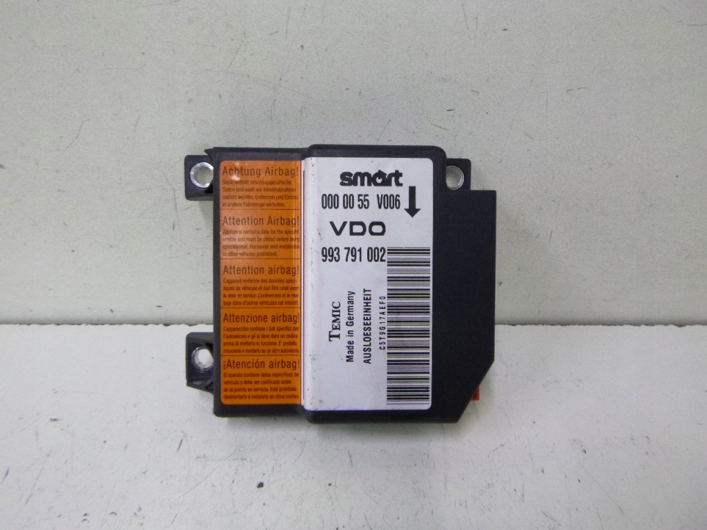 фото №1, Датчик блок управления подушка безопасности smart fortwo w450