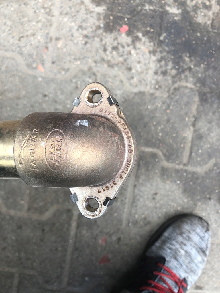 фото №2, Range rover land труба вихлопних газів egr gx73-9f468