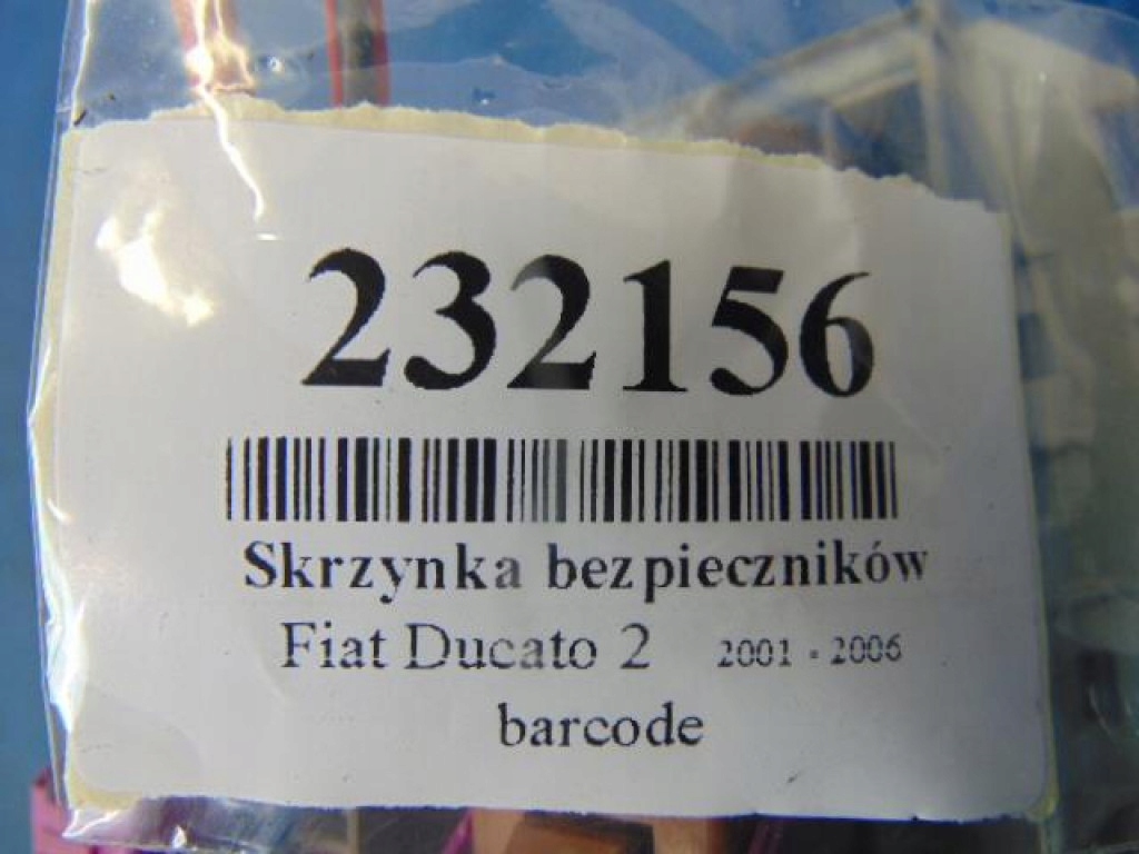 Fiat ducato ii коробка передач предохранителей 1332043080 с Разборки