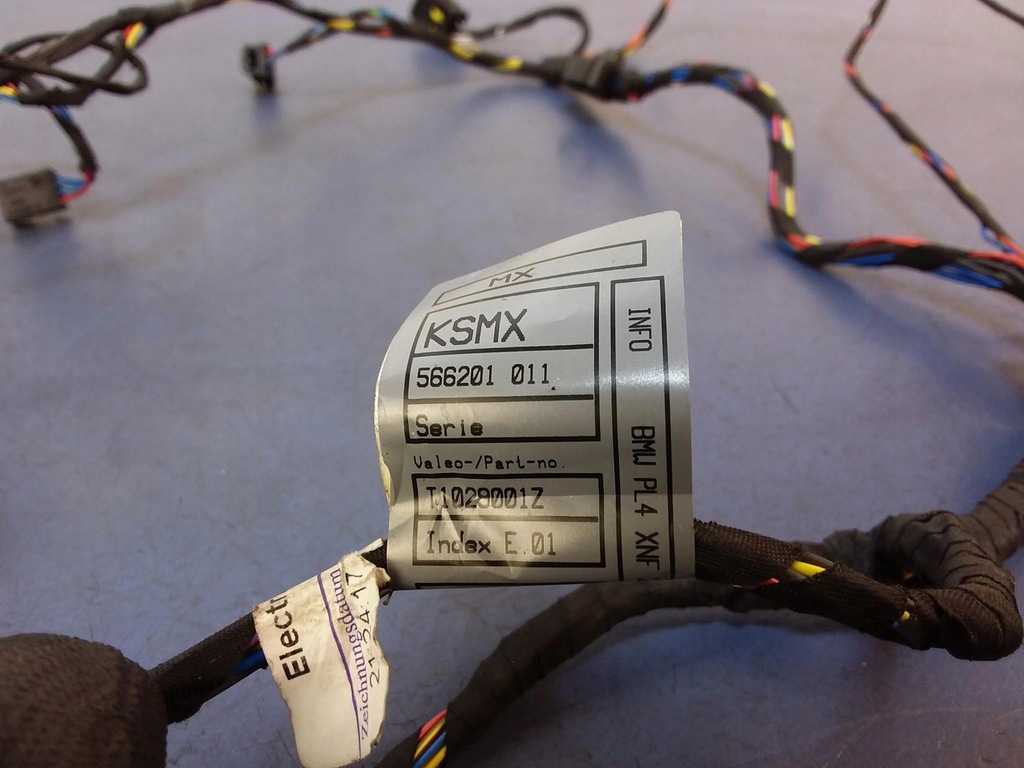 фото №5, Bmw x5 f15 електропроводка джгут обігрівача