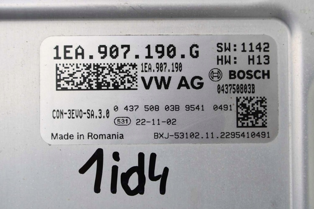 фото №7, Vw id4 преобразователь напряжения 1ea907190g audi q4 1ea907190g 1ea907190b 1ea907