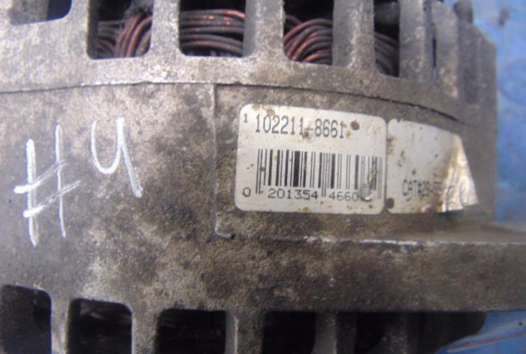 фото №5, Opel vectra c 1.9cdti генератор 102211-8661