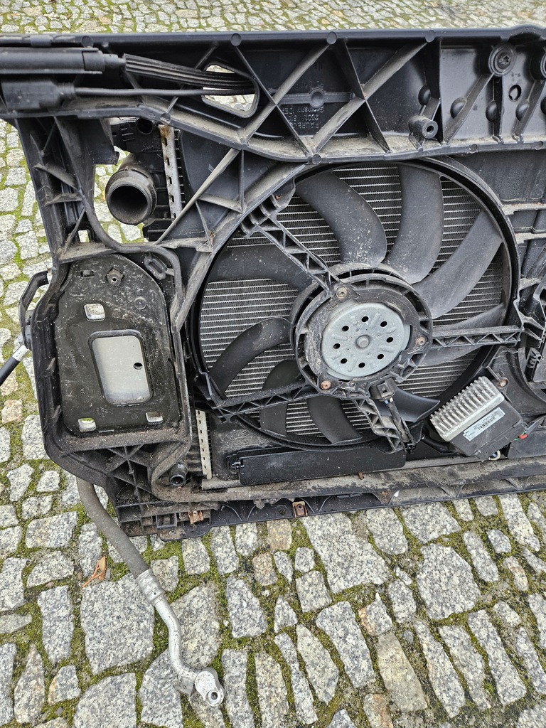 фото №12, Pas передній підсилювач радіатор вентилятор audi a5 8t lift