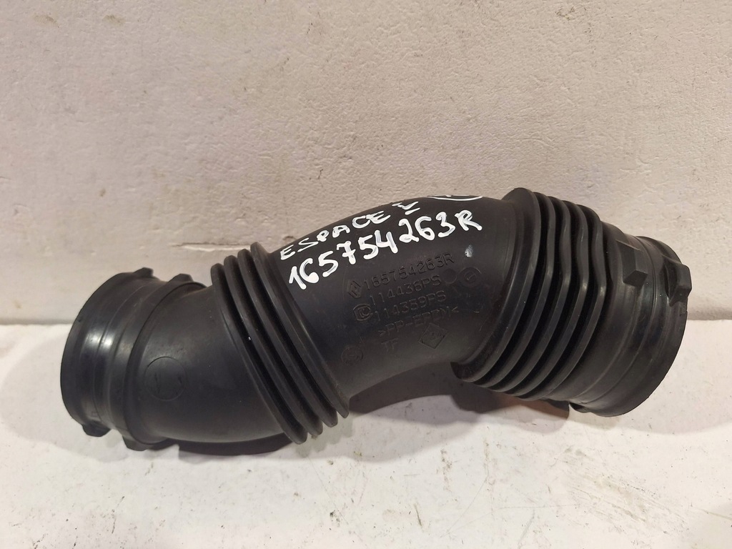 фото №1, Труба шланг воздуха 165754263r renault espace v 1.6 tce 15-