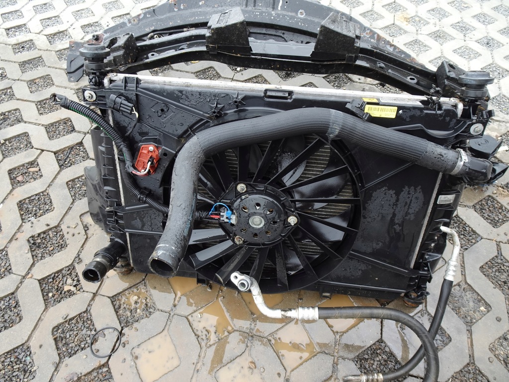 фото №9, Alfa romeo 159 1.8 радиатор pas передний комплект