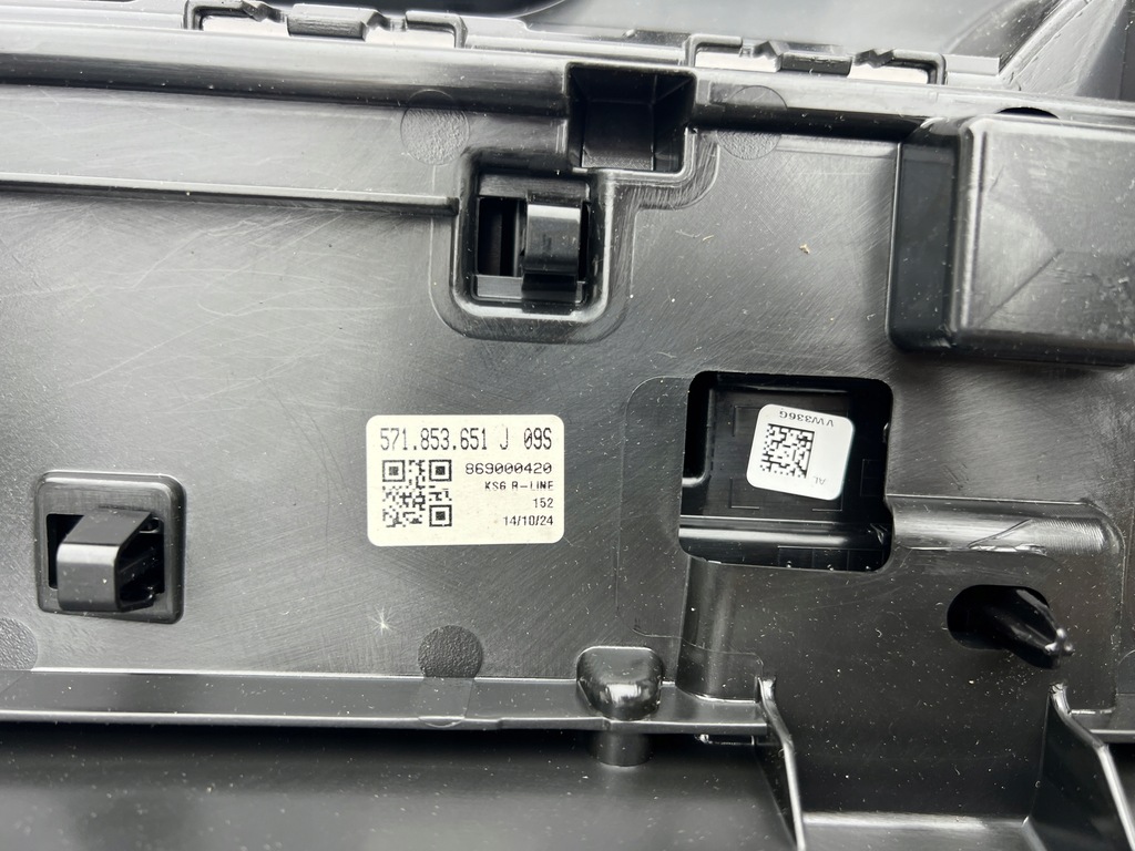 фото №7, Vw tiguan 3 iii 571853653a решётка радиатора бампера решётка радиатора led r-line nowa oem 2024-