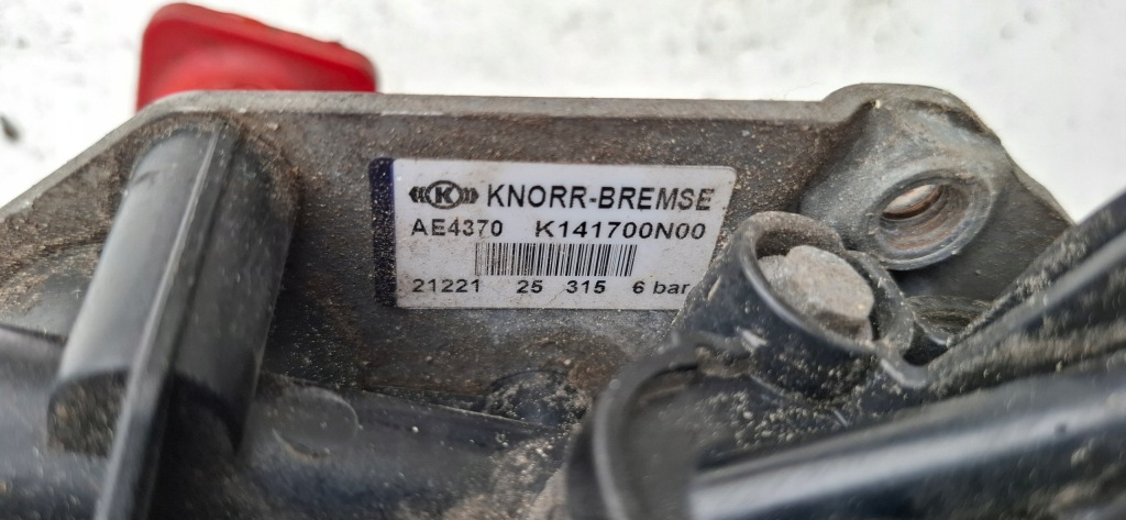 фото №5, Schmitz knorr клапан luzujacy напівпричепа k141700n00