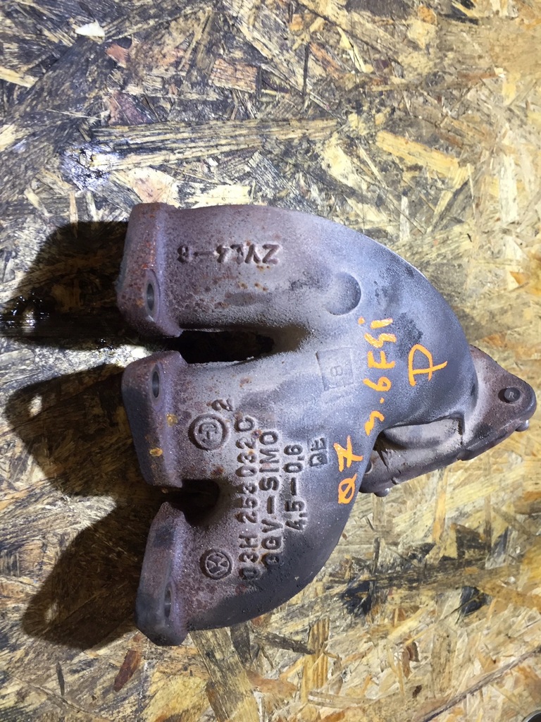 фото №5, Q7 4l 3.6 fsi коллектор выпускной правый 03h253032c