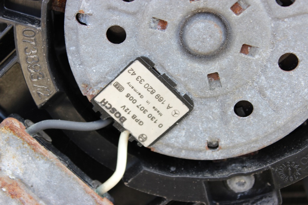 фото №4, Радіатор вентилятор mercedes a w169 1.7 b автоматична коробка передач