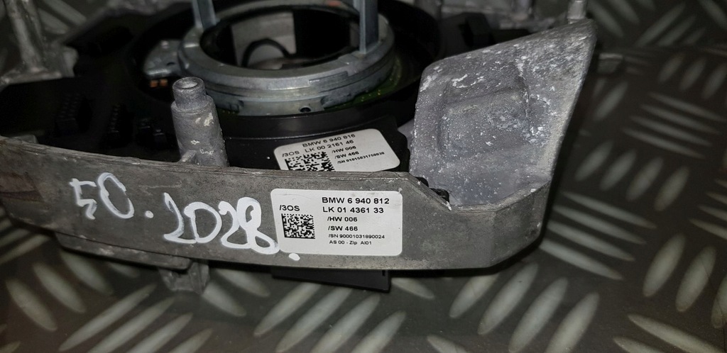 фото №6, Bmw e60 e61 e63 датчик kąta повороту модуль щітки active кермо 6940816