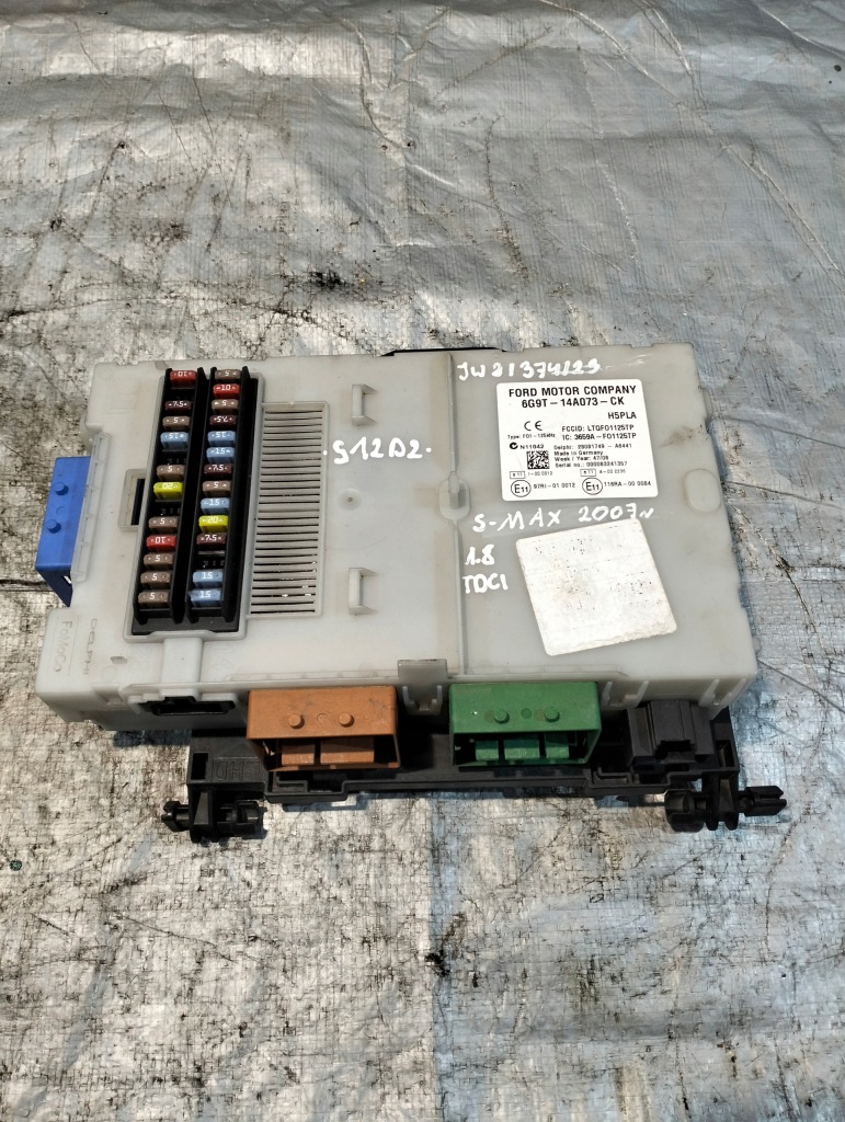 фото №1, Ford s-max 2007r 1.8tdci коробка модуль bsi 6g9t-14a073-ah
