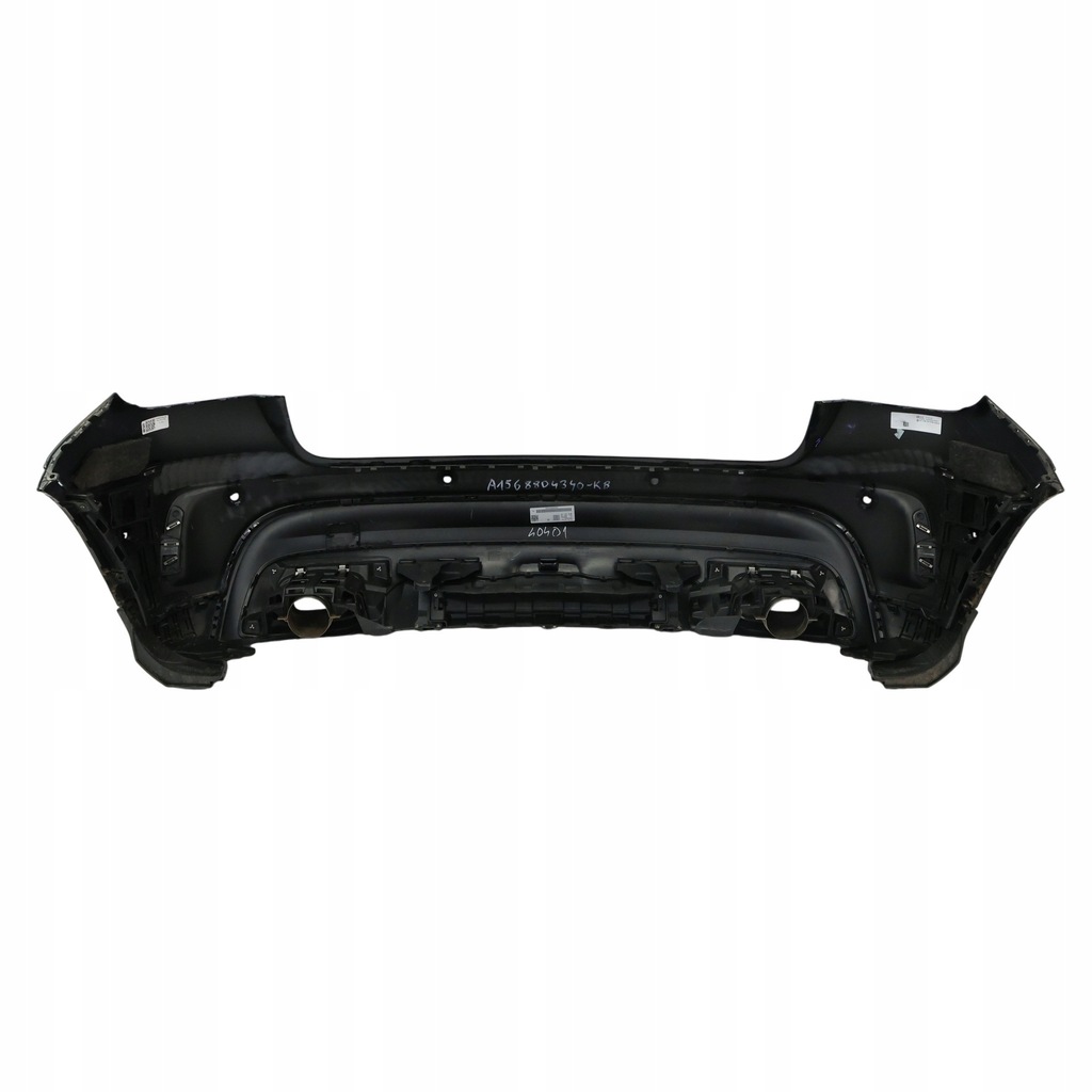 фото №13, Mercedes x156 amg бампер задній kosmos black чорний металік - 191