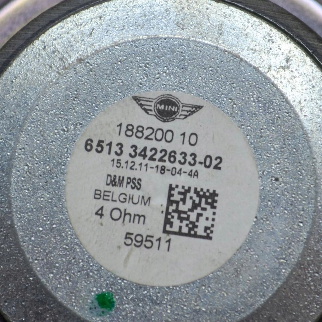 фото №6, Mini cooper roadster r59 2011 динамік двері задніх