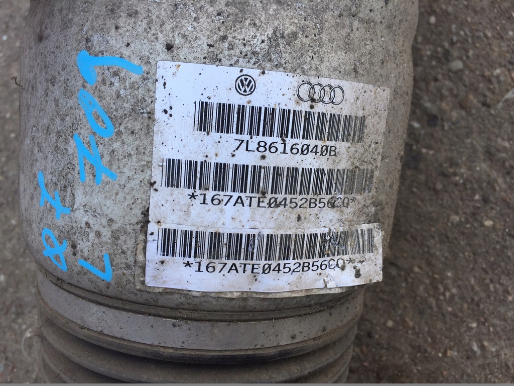 фото №11, Audi q7 4l амортизатор правый перед 7l8616040b