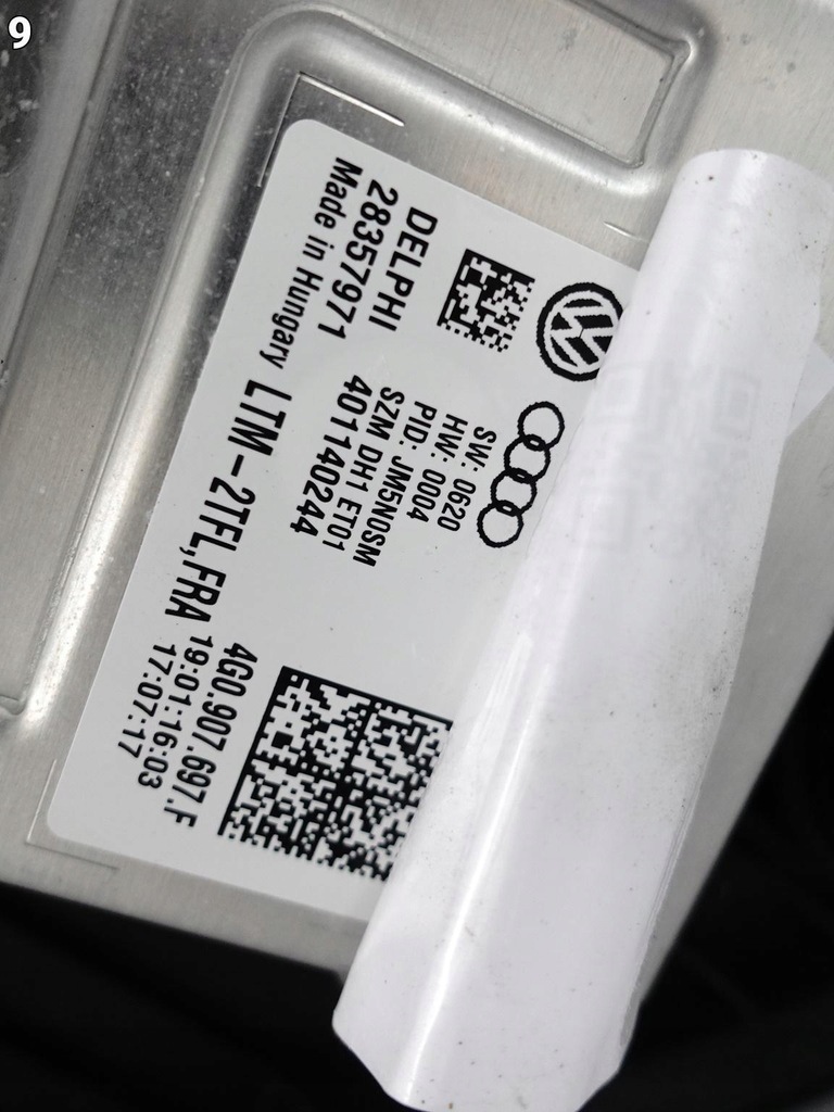 фото №10, Audi rs7 4g8 c7 lift 14-18 лампа full led matrix левая комплектная eu