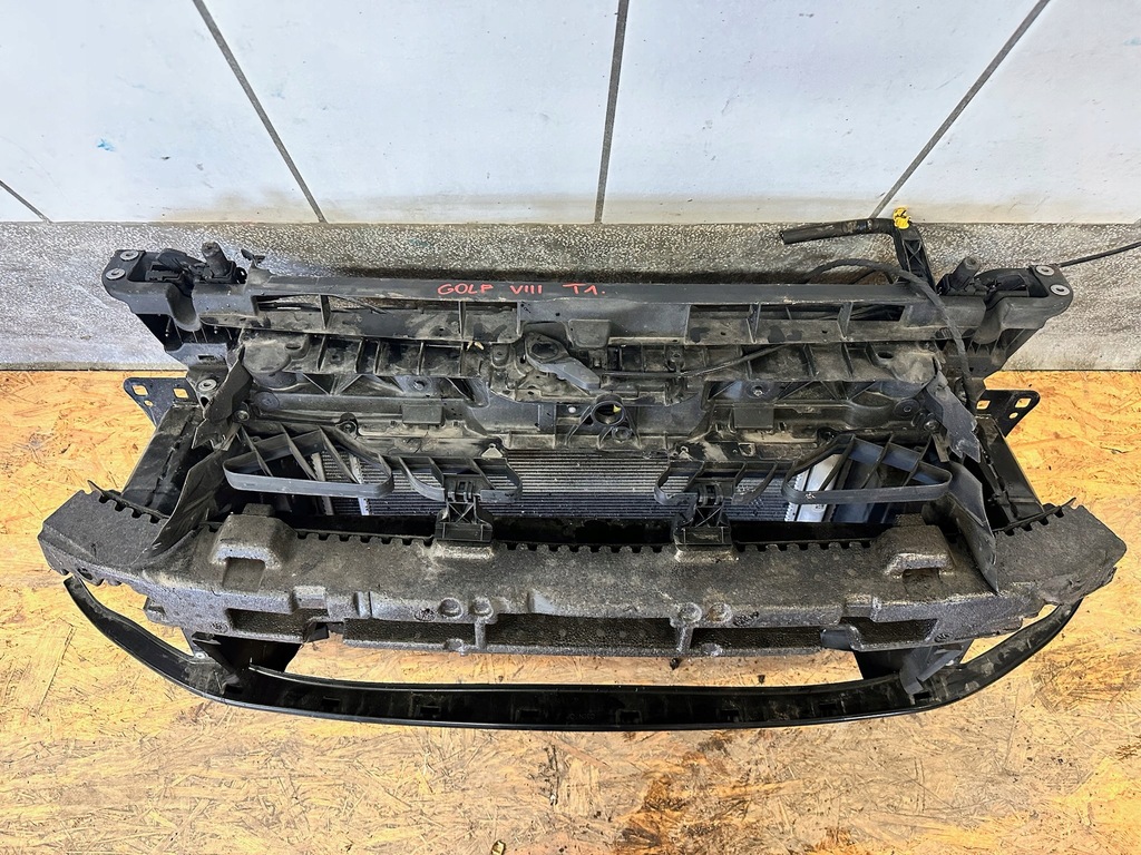 фото №10, Vw golf viii 8 kompletny перед радиатор pas передний бампер капот t1