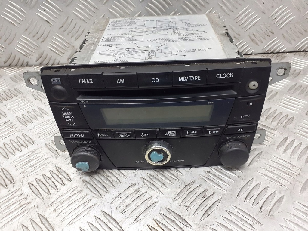 фото №7, Радио заводской cd mazda premacy