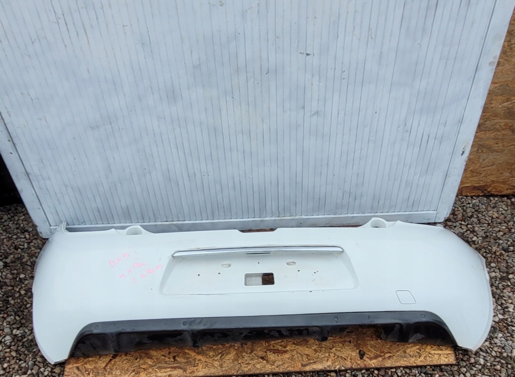 фото №1, Бампер задний задняя citroen ds3 i 4xpdc хром