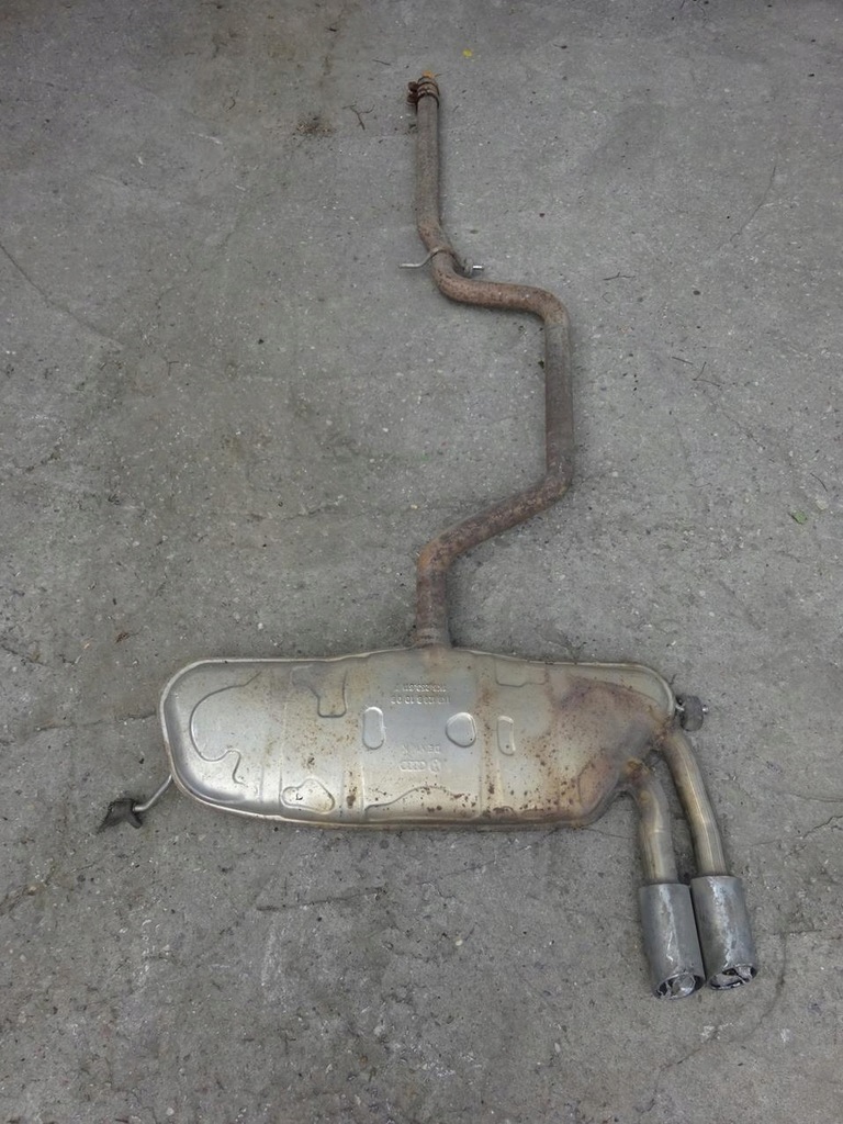 фото №12, Audi a3 8p 2.0 tdi lift гаситель конечный выхлоп s-line 1k6253611t