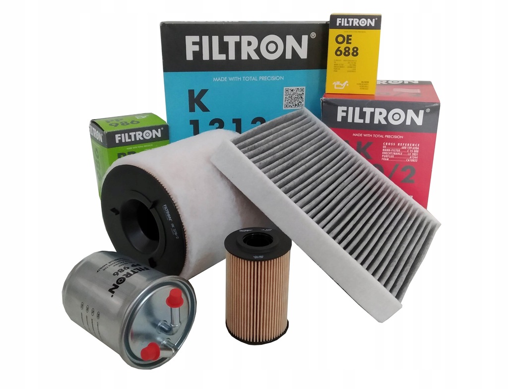 фото №1, Skoda rapid 12- 1.6 tdi 90km 105km фільтри набір