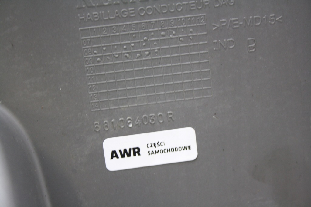 фото №8, Защита корпус pod руль renault kangoo ii 681064030r