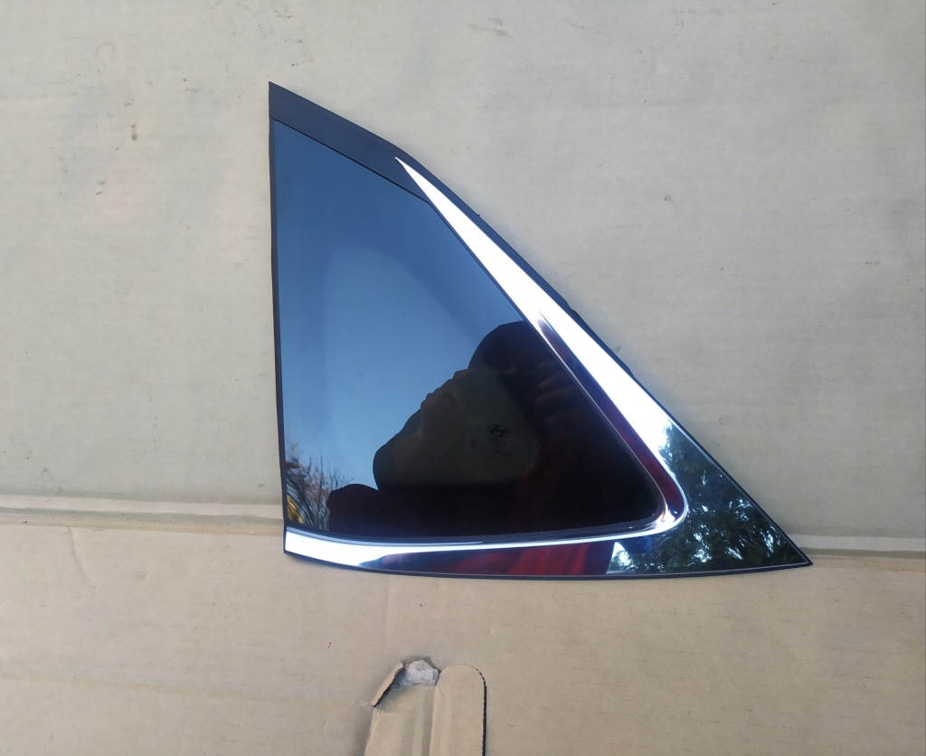 фото №1, Hyundai i20 iii скло кузовна ліва лівий задня задня хром 22 rok