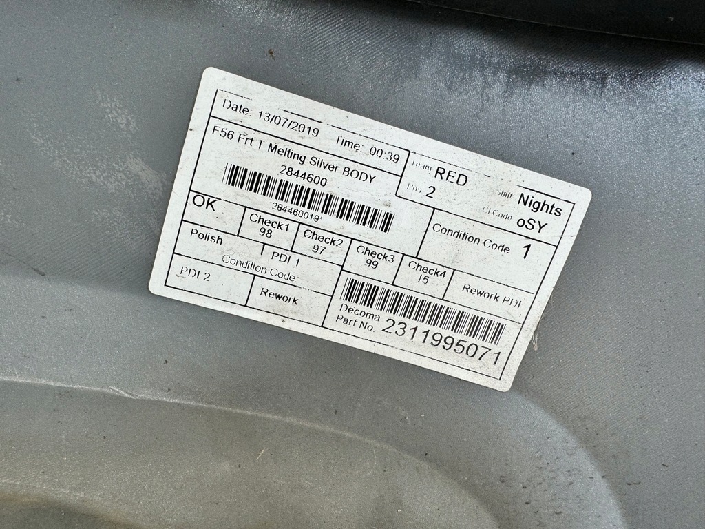 фото №9, Mini f56 бампер передний