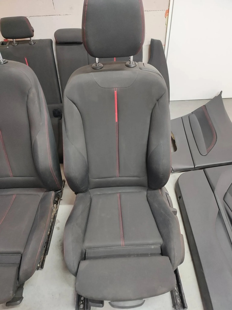 фото №7, Сидіння / заднє сидіння / обшивки / комплект bmw 1 f21 2013 uk оббивка