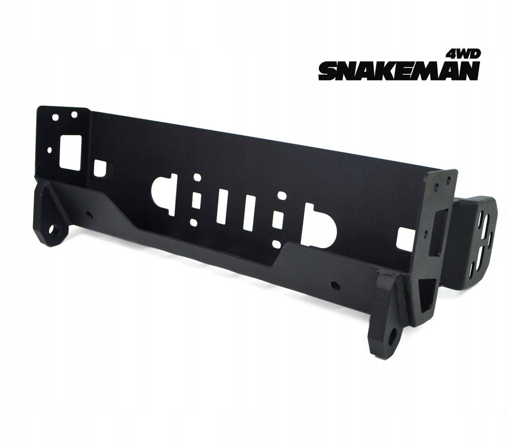 фото №11, Suzuki jimny 2018+ стальной przeni бампер с плита монтажная лебёдка