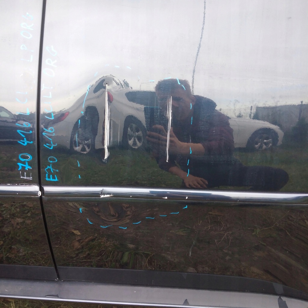 фото №6, Двері ліва задні bmw e70 x5 416 carbonschwarz