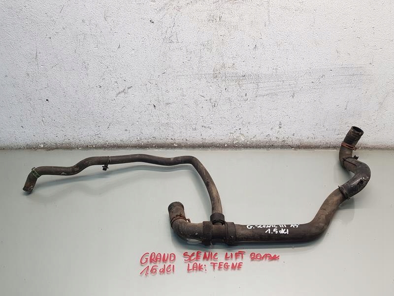 фото №1, Wąż труба wody renault grand scenic iii 1.5 dci