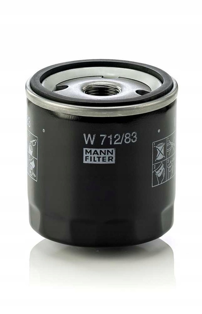 Фильтр масла mann фильтр w 712/83 Недорого