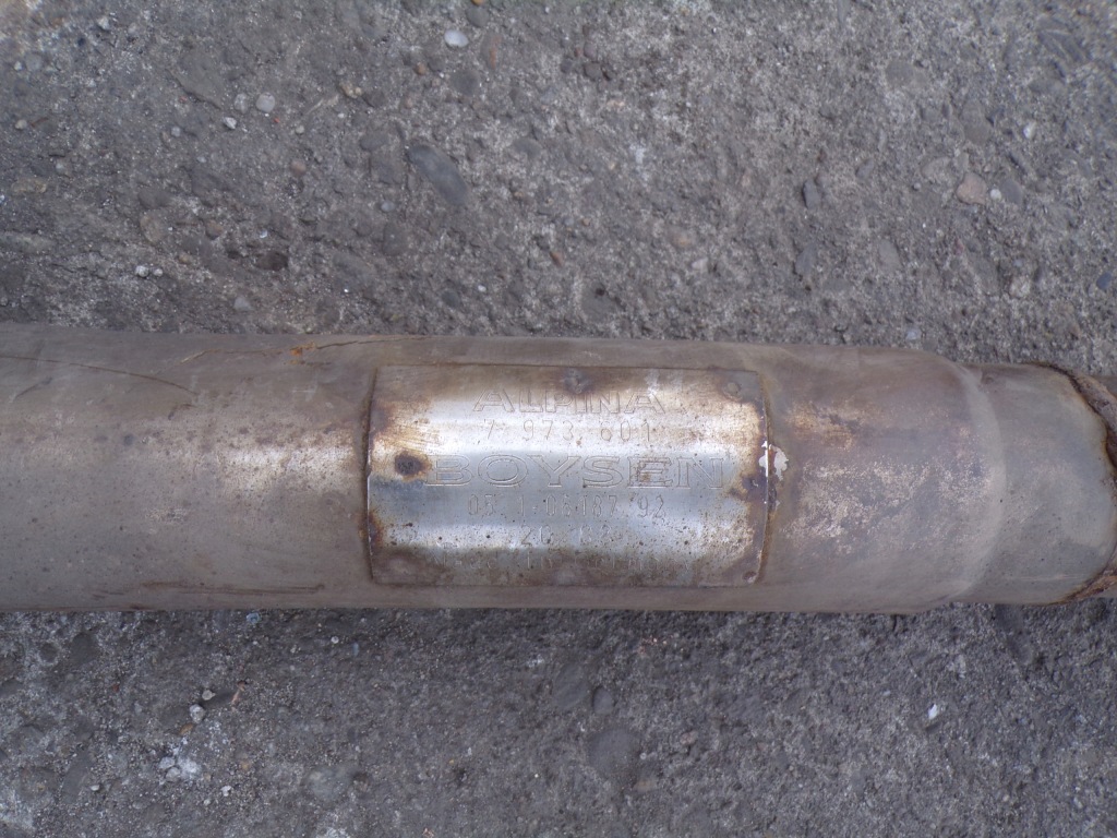 Выхлоп гаситель bmw e90 e91 e92 e93 alpina d3 2.0 d Киев