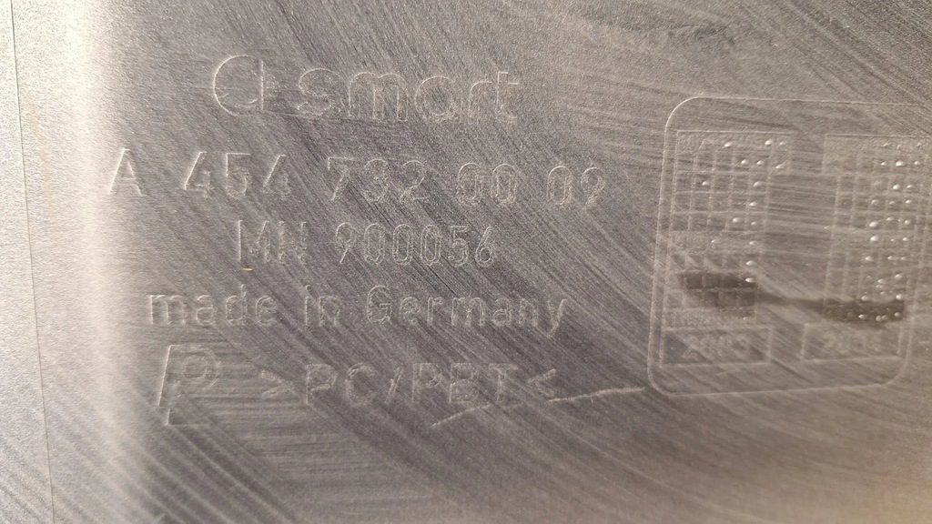 фото №5, Обшивка двері задня праве a4547320009 smart forfour