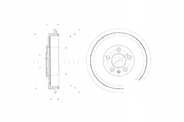 фото №2, Тормозные барабаны тормозные skoda octavia i roomster vw caddy