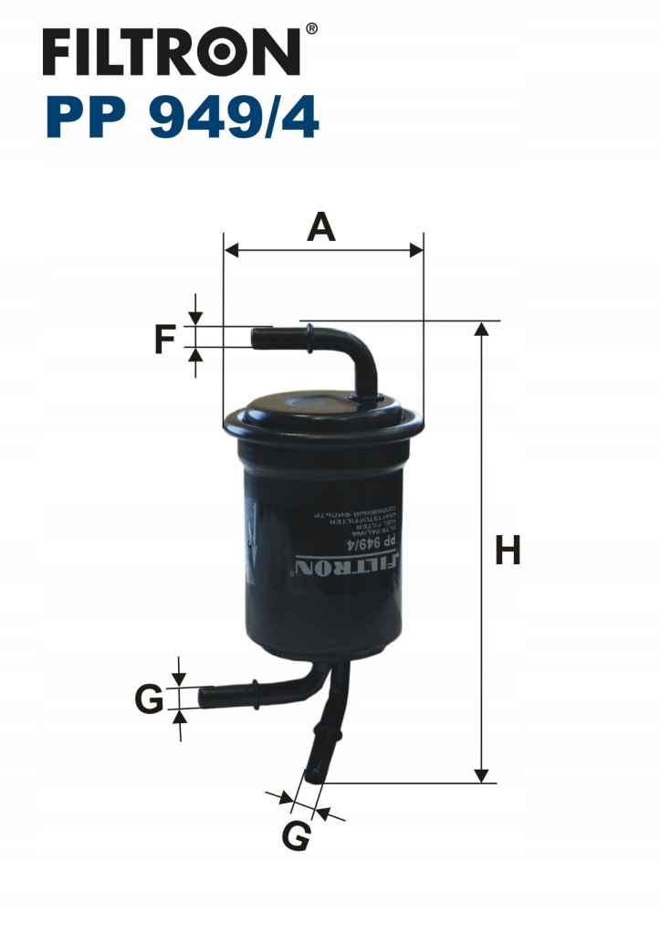 фото №2, Фильтр топлива filtron kia carens ii 2.0 cvvt