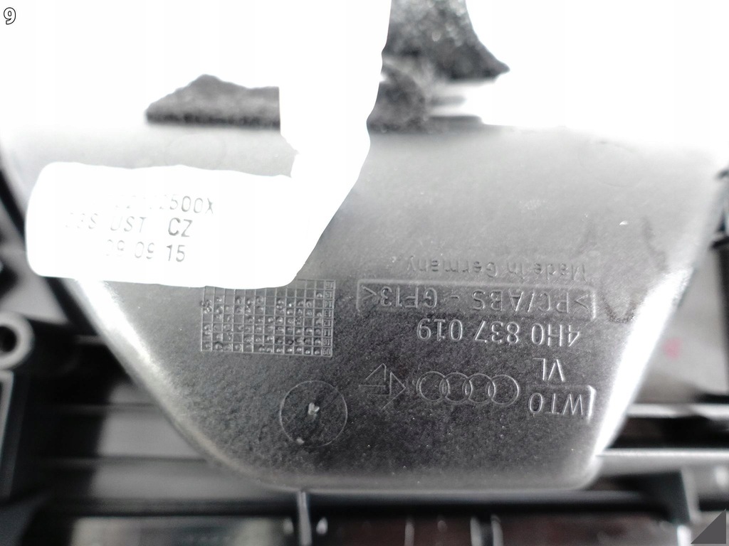 фото №10, Audi a8 s8 4h0 d4 lift 13-17 молдинг dekor двері ліва перед ручка gq2