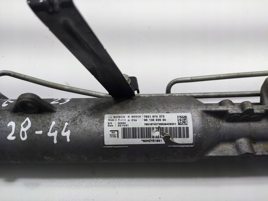 фото №9, Трансмісія рейка рульова citroen jumpy peugeot expert iii 2016-23 9813692680